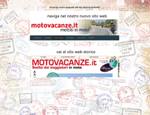 Tablet Screenshot of motovacanze.it